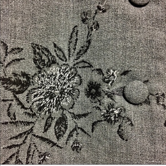 Alfred Dunner Petite floral print wool blazer size 10 Petite - Picture 3 of 4